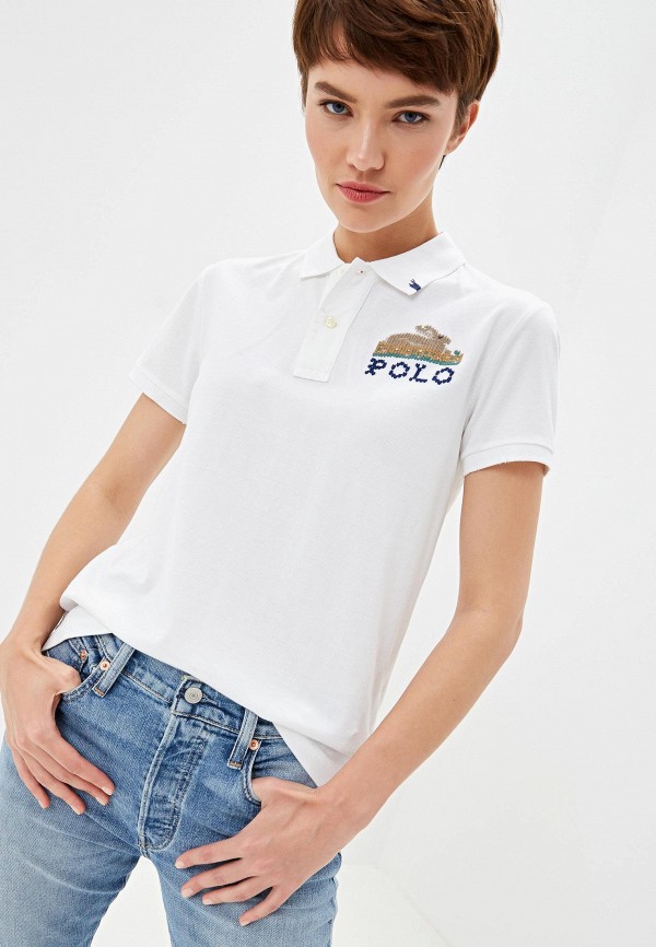 

Поло Polo Ralph Lauren, Белый
