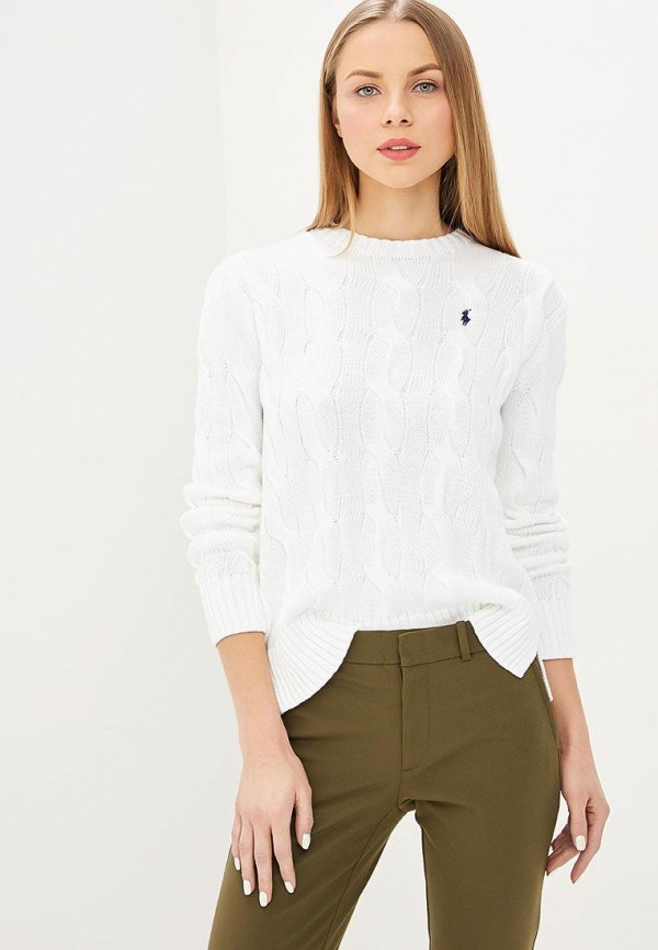 

Джемпер Polo Ralph Lauren, Белый, Polo Ralph Lauren MP002XW036DB