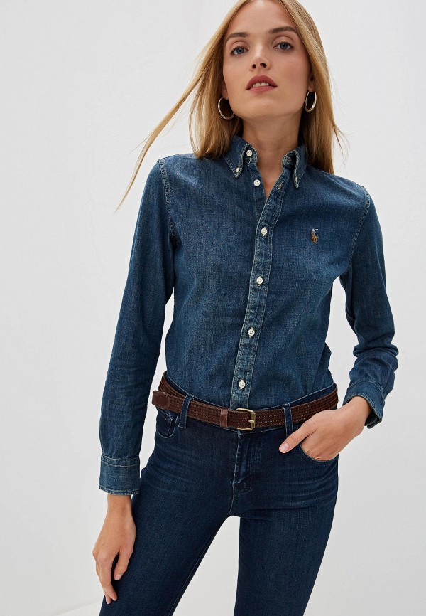 

Рубашка джинсовая Polo Ralph Lauren, Синий