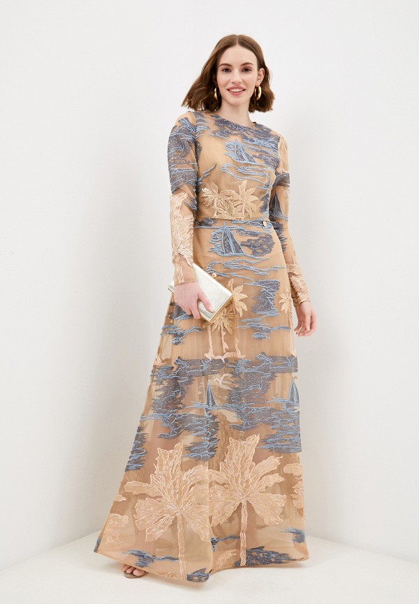 

Платье Rich & Naked, Бежевый, Meary Maxi Dress
