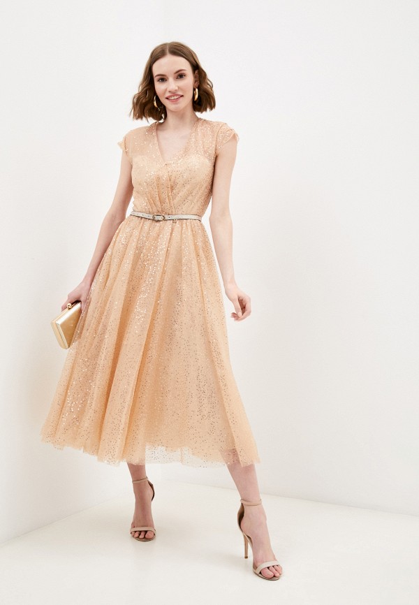 

Платье Rich & Naked, Золотой, Diona Midi Dress