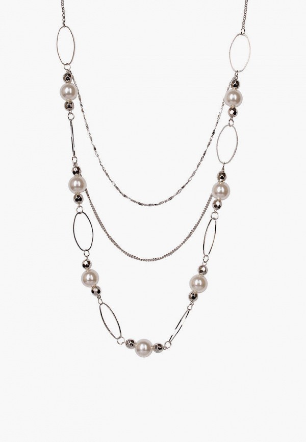 

Колье Sherl, Белый;серебряный, Sherl MP002XW038FK
