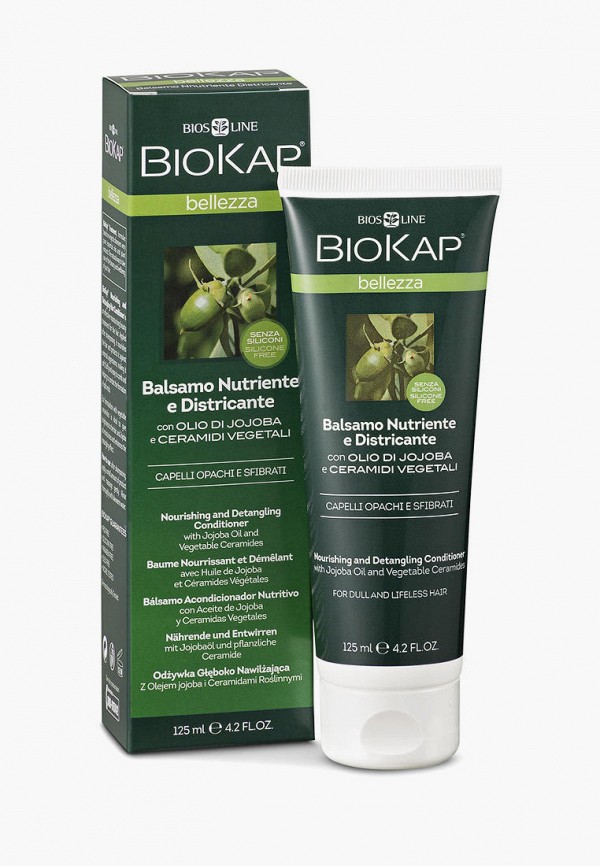 

Кондиционер для волос Biokap, Зеленый, питательный, 125 мл