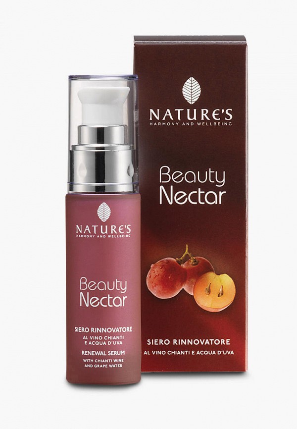 

Сыворотка для лица Nature’s Harmony and Wellbeing, Бордовый, восстанавливающая Beauty Nectar, 30 мл