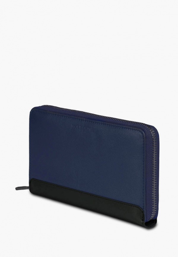 

Кошелек Moleskine, Синий, CLASSIC LTH ZIP WALLET SAP.BLUE