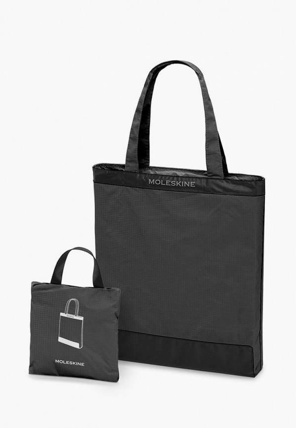

Сумка Moleskine, Черный, JOURNEY PACKABLE TOTE PASTEL GREY