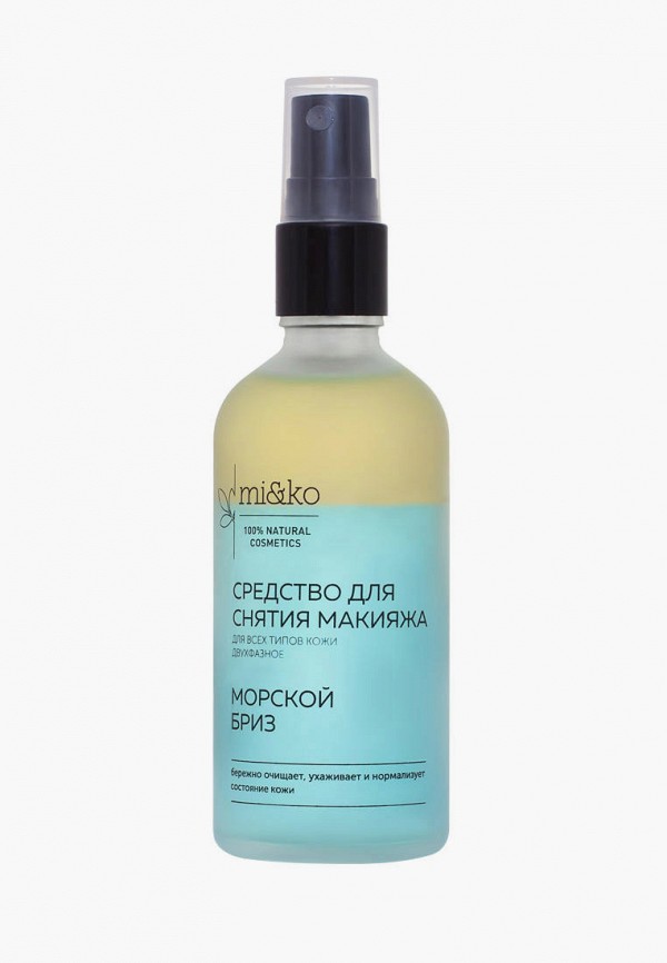 

Средство для снятия макияжа Mi&Ko, Голубой, Морской бриз, 100 мл
