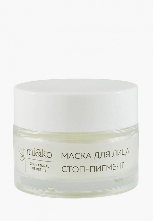 

Маска для лица Mi&Ko, Зеленый, Стоп-пигмент, 50 мл