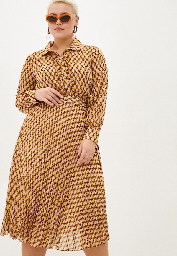 

Платье Adele Fashion, Бежевый