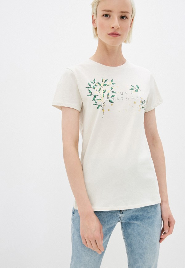 

Футболка Mavi, Бежевый, LEAF PRINTED T-SHIRT