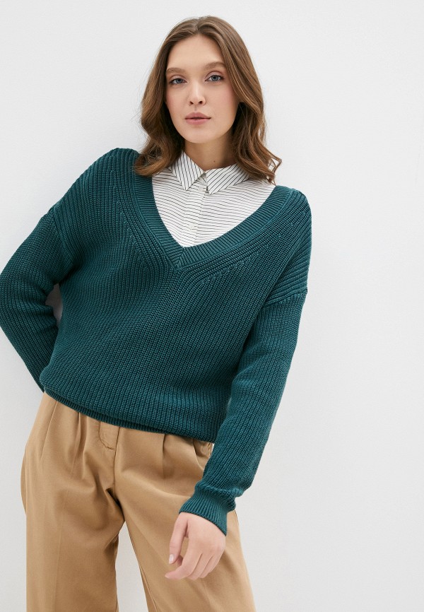 

Пуловер Mavi, Бирюзовый, V NECK SWEATER