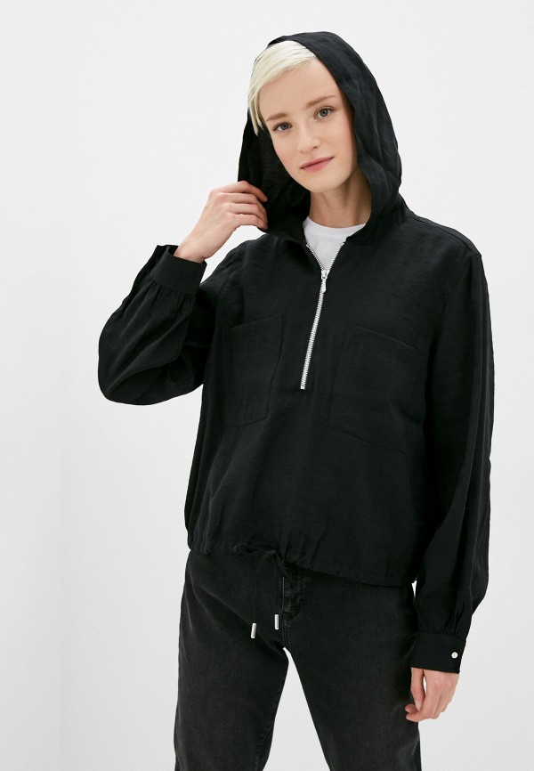 

Блуза Mavi, Черный, HOODED BLOUSE