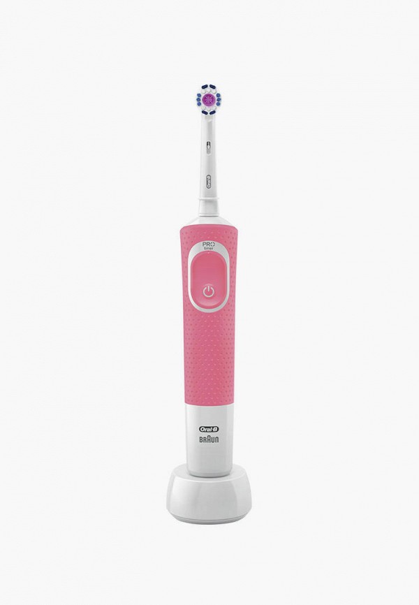 

Электрическая зубная щетка Oral B, Розовый, Vitality 3D White Pink D100.413.1