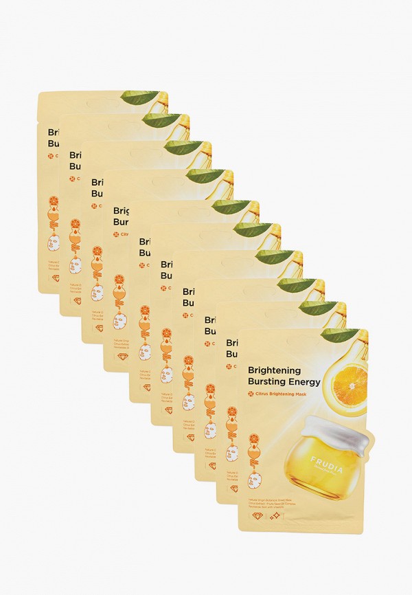 

Комплект Frudia, Прозрачный, для придания сияния с цитрусом Citrus Brightening Mask,10шт*20мл