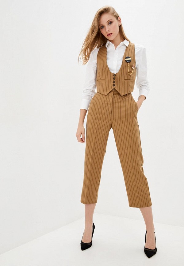 

Жилет Pinko, Коричневый, Pinko MP002XW03DCE