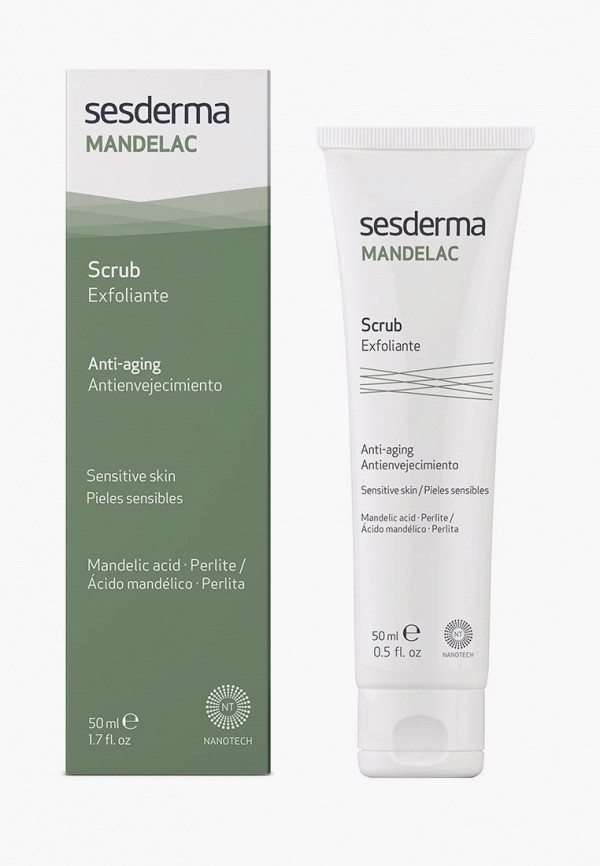 

Скраб для лица Sesderma, Белый, и тела MANDELAC, 50 мл