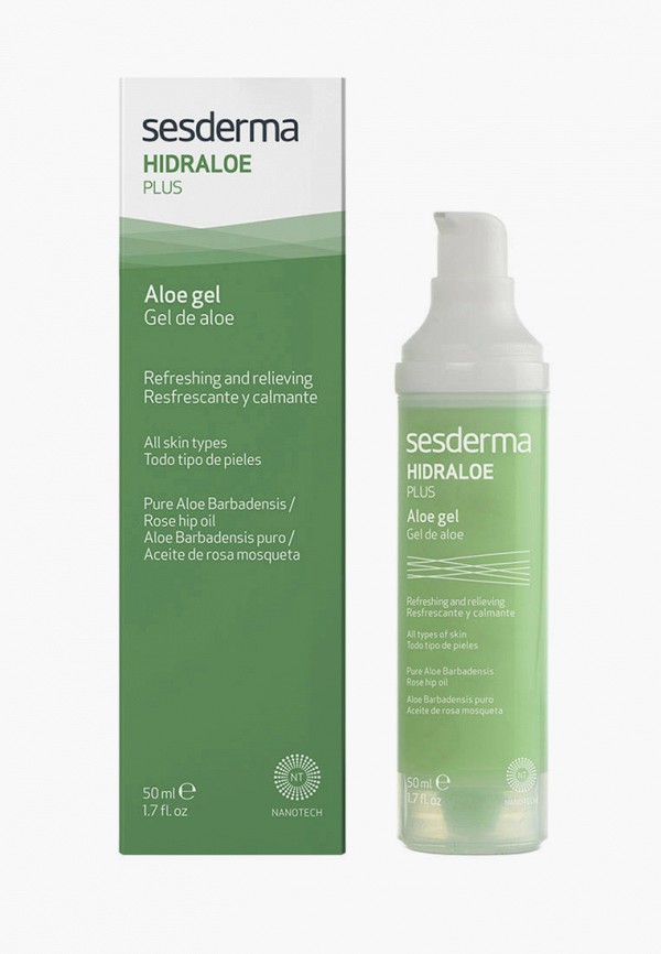 

Гель для лица Sesderma, Зеленый, Плюс Алоэ-гель HIDRALOE, 50 мл