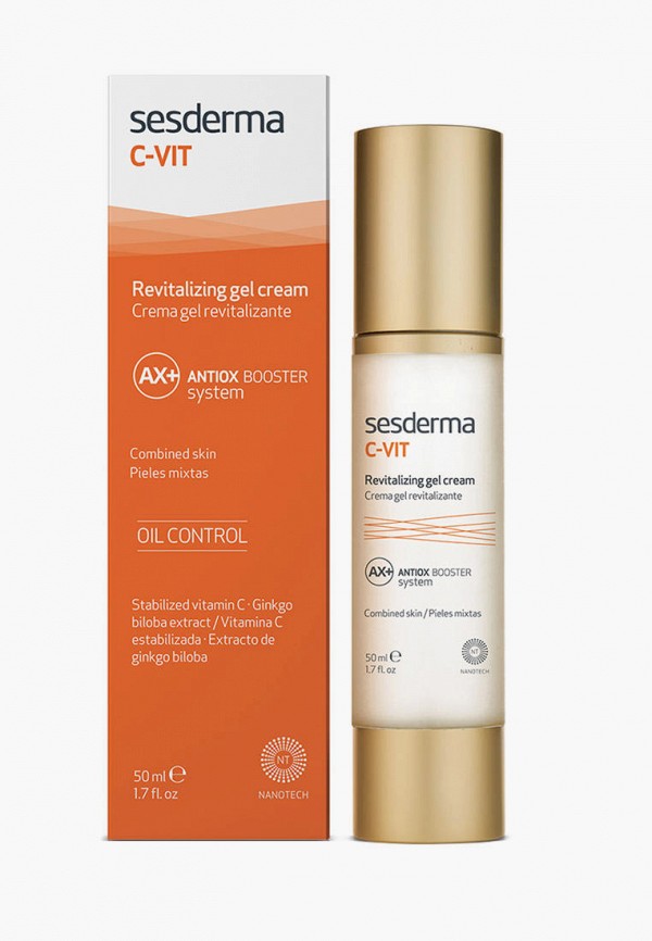 

Крем для лица Sesderma, Белый, -гель омолаживающий C-VIT, 50 мл
