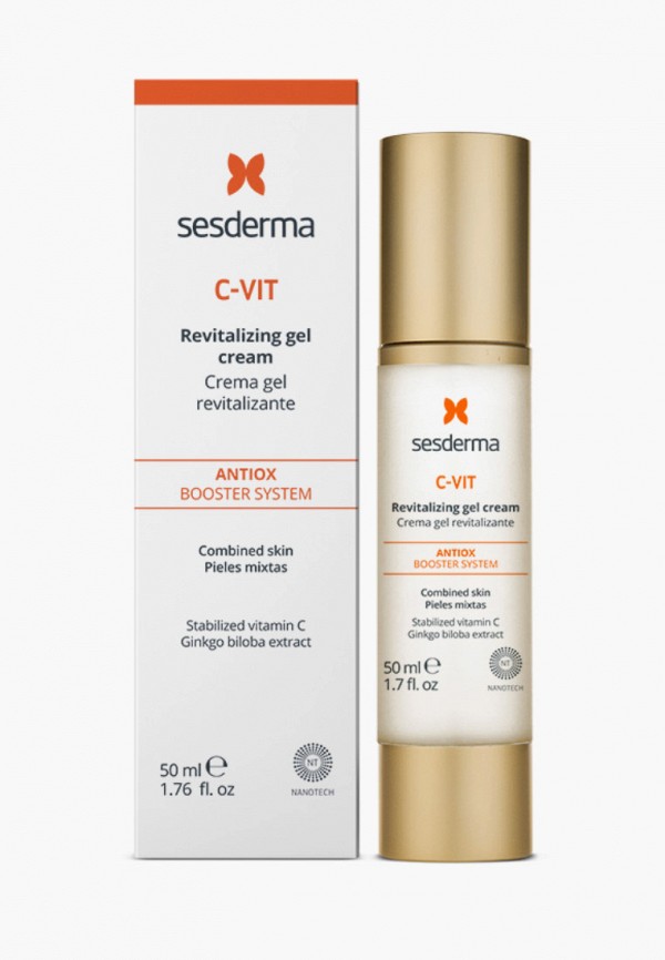 

Крем для лица Sesderma, Белый, -гель омолаживающий C-VIT, 50 мл