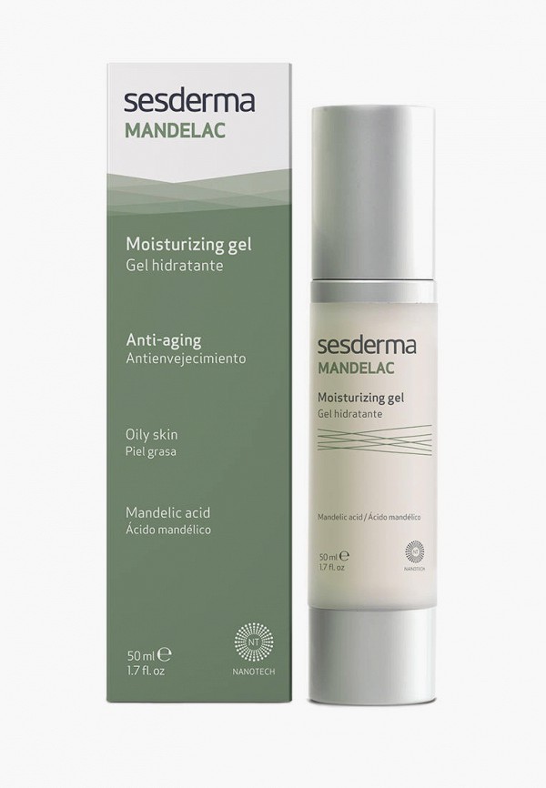 

Гель для лица Sesderma, Белый, увлажняющий MANDELAC, 50 мл