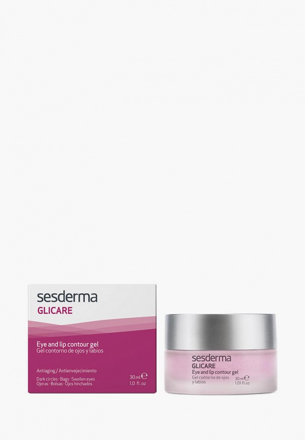 

Гель для кожи вокруг глаз Sesderma, Розовый, Контур для глаз и губ GLICARE, 30 мл