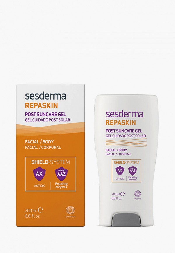 

Крем солнцезащитный Sesderma, Прозрачный, после загара REPASKIN, 200 мл