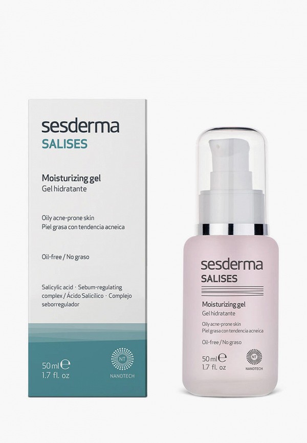 

Гель для лица Sesderma, Прозрачный, увлажняющий SALISES, 50 мл