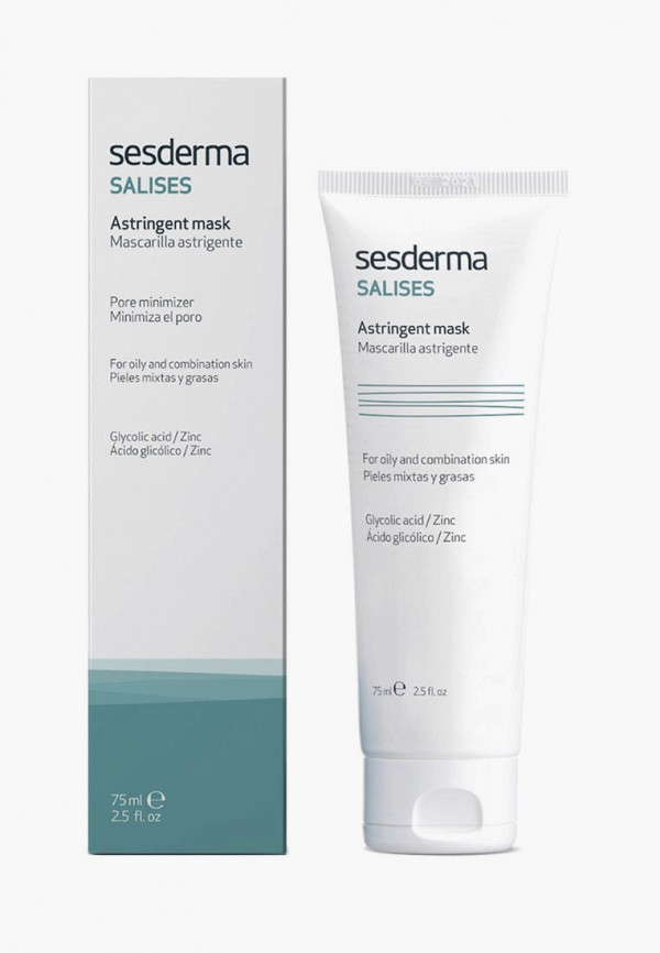 

Маска для лица Sesderma, Белый, вяжущая SALISES, 75 мл
