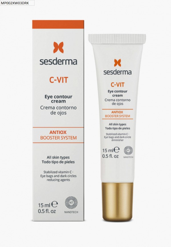

Крем для кожи вокруг глаз Sesderma, Белый, -контур увлажняющий C-VIT, 15 мл