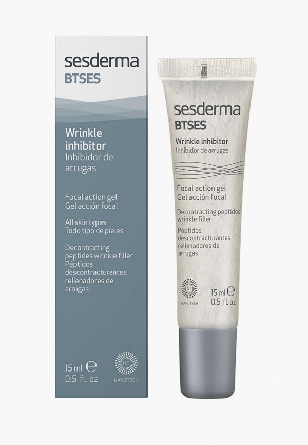 

Гель для лица Sesderma, Прозрачный, -ингибитор морщин BTSES, 15 мл
