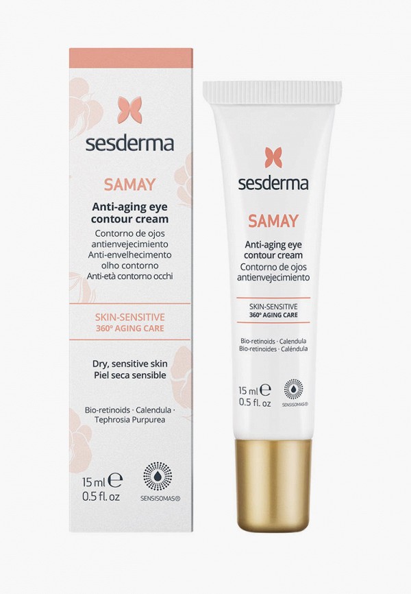 

Крем для кожи вокруг глаз Sesderma, Белый, -контур антивозрастной SAMAY, 15 мл