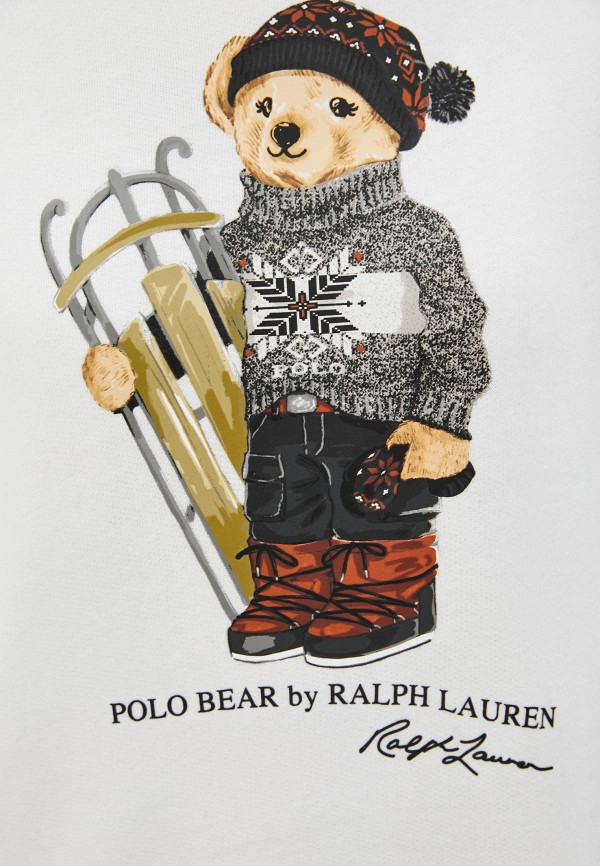 Свитшот Polo Ralph Lauren цвет белый  Фото 5