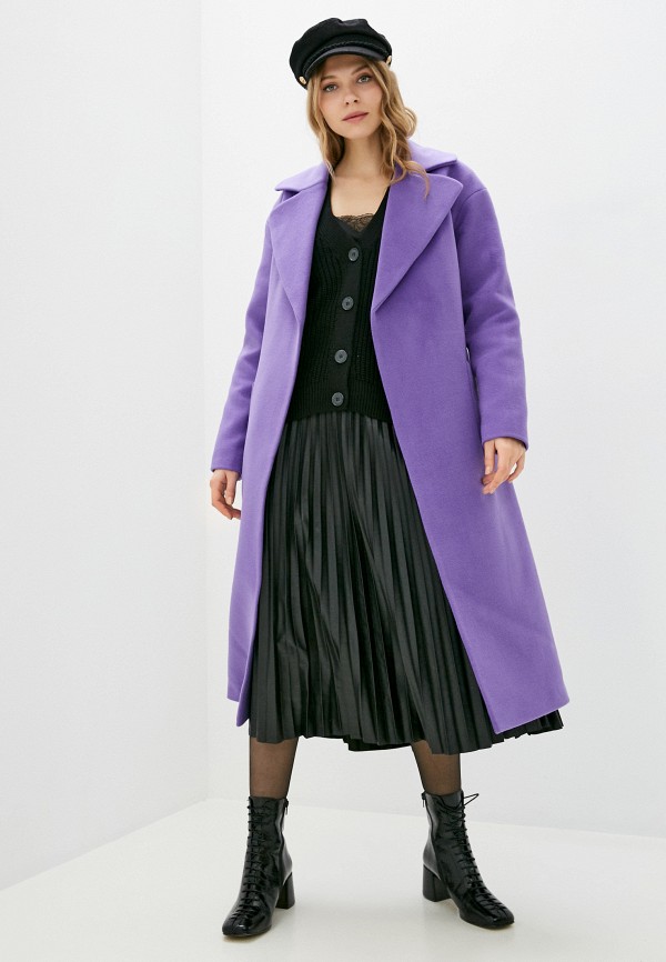 Пальто Vivaldi цвет фиолетовый  Фото 2