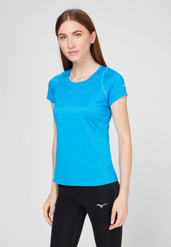 

Футболка спортивная Mizuno, Голубой, Solarcut Cool