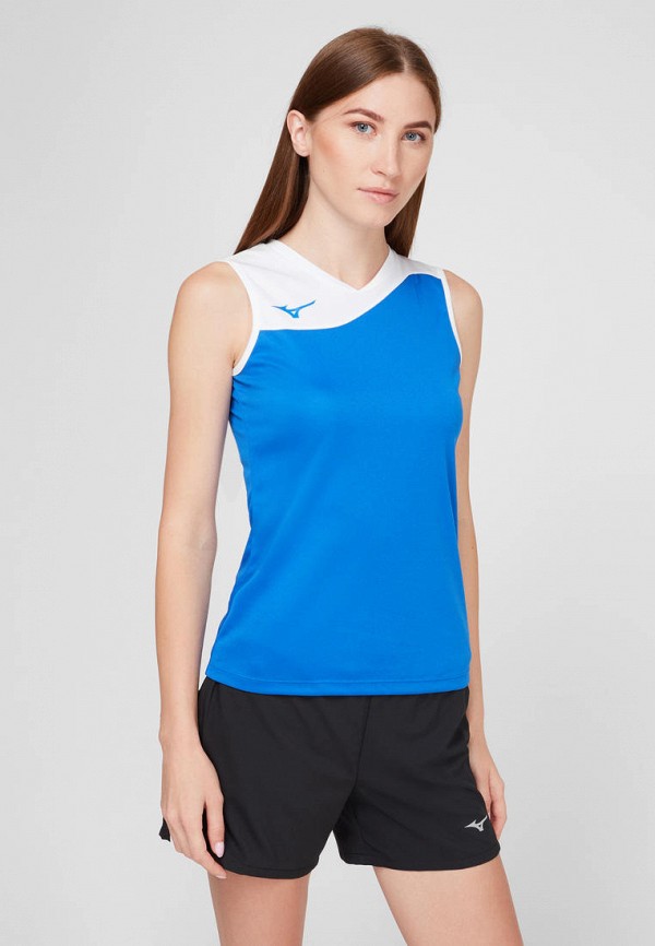 

Майка спортивная Mizuno, Голубой, Mizuno MP002XW03FY0