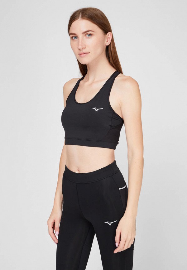 

Топ спортивный Mizuno, Черный, ALPHA