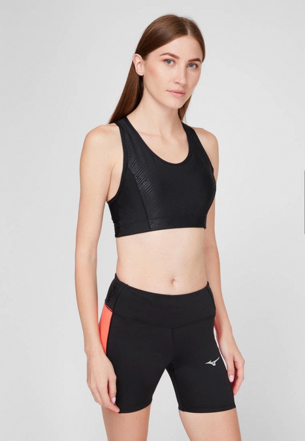 

Топ спортивный Mizuno, Черный, Aero HighSupport