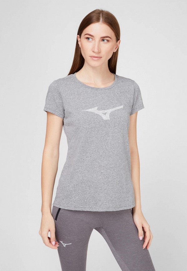 

Футболка спортивная Mizuno, Серый, Mizuno MP002XW03FY8