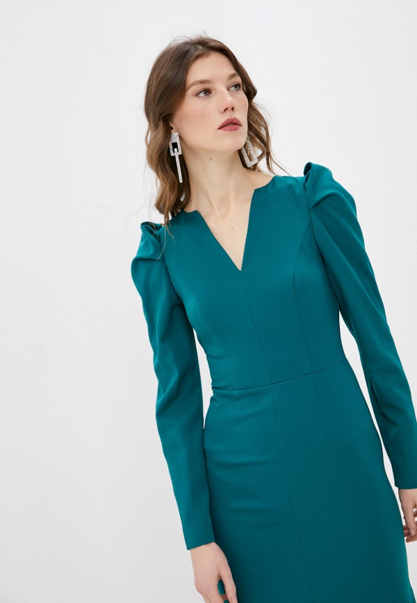 Платье Avemod цвет зеленый  Фото 2