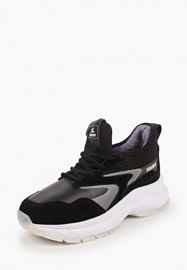 Кроссовки Sigma черный, размер 36, фото 2