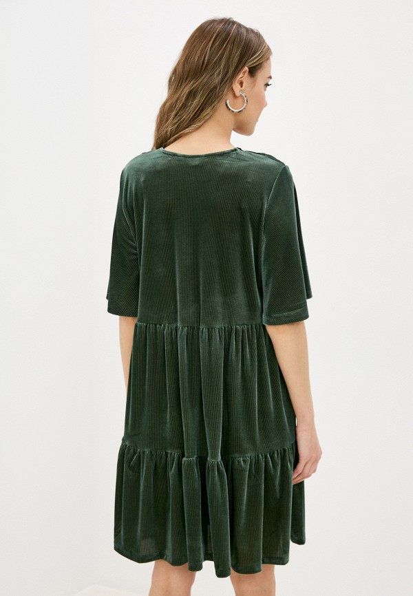 Платье Sela цвет зеленый  Фото 3
