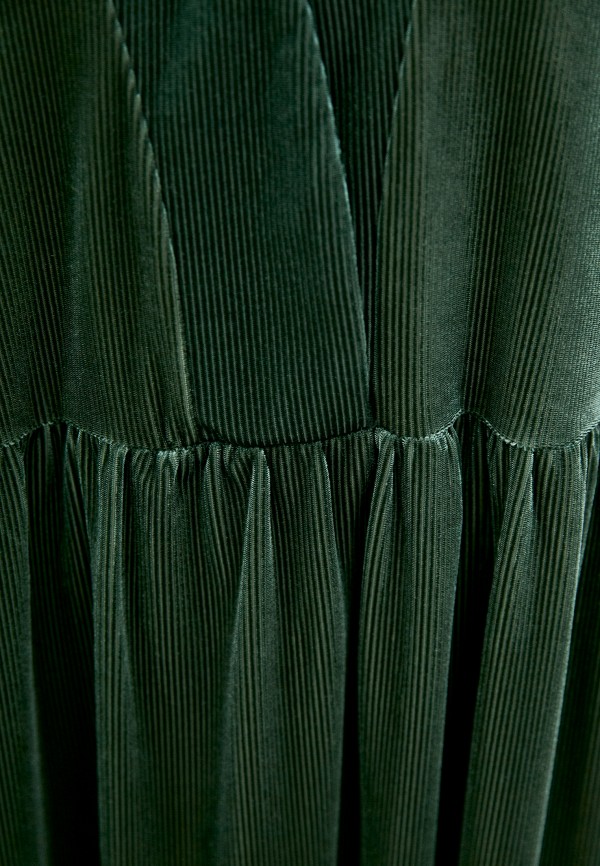 Платье Sela цвет зеленый  Фото 4