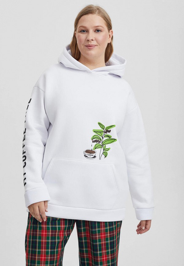

Худи Barmariska, Белый, с начесом
