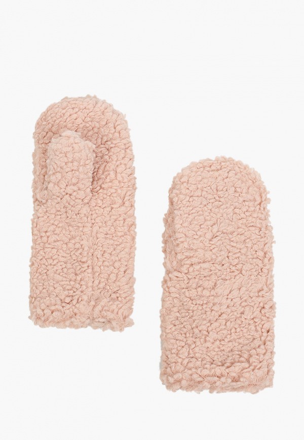 

Варежки Moksi, Розовый, Astrakhan gloves