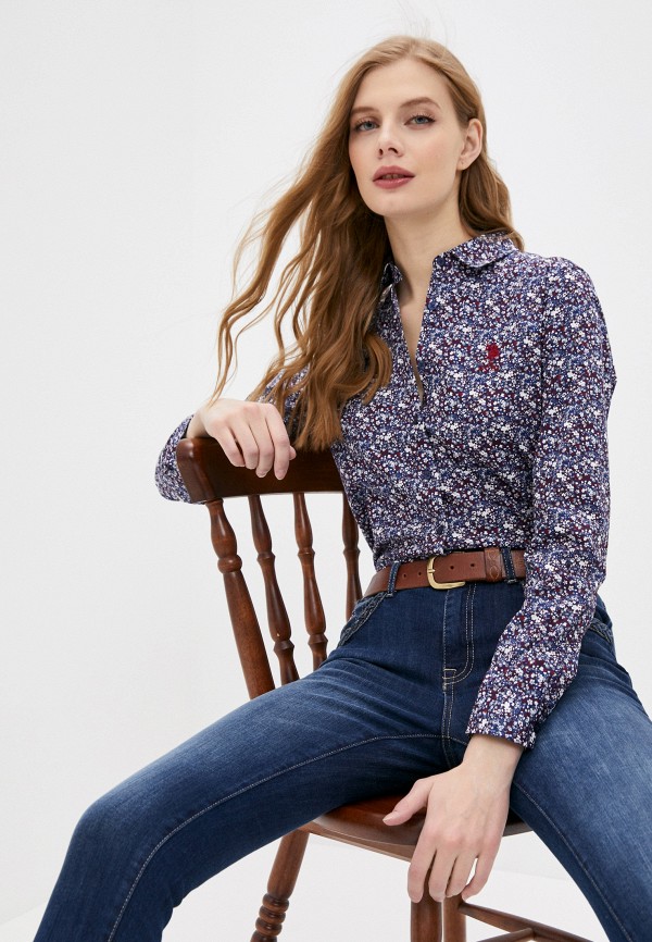 

Рубашка U.S. Polo Assn, Синий