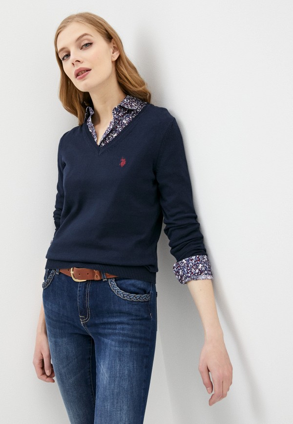 

Пуловер U.S. Polo Assn, Синий