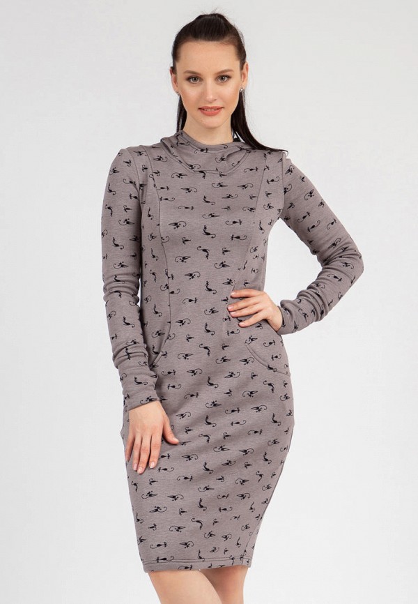 

Платье Grey Cat, Фиолетовый, NIXY