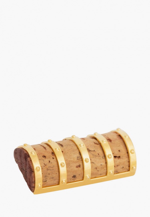 

Брошь Amarin Jewelry, Золотой, CORK Бочка