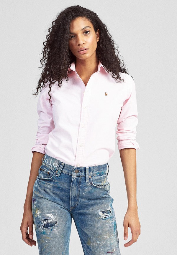 

Рубашка Polo Ralph Lauren, Розовый, Polo Ralph Lauren MP002XW03KMK