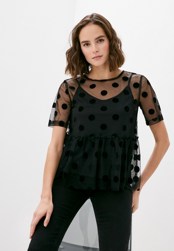 

Блуза Sela, Черный, Exclusive online